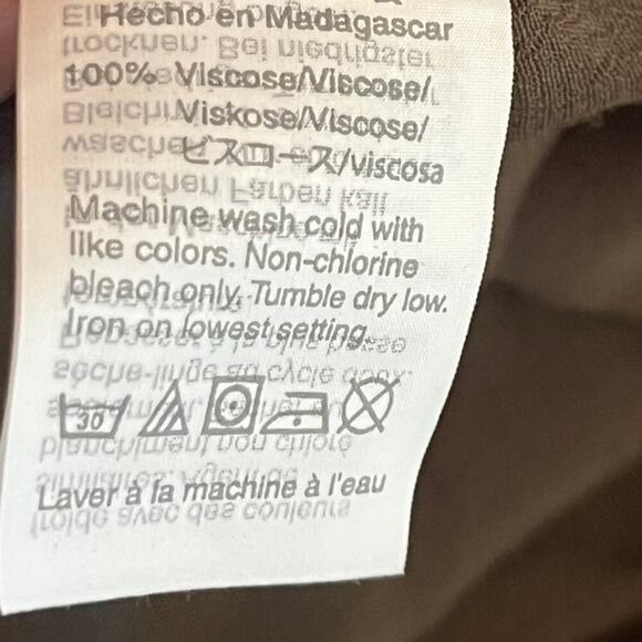 Madewell women's army green button down blouse. high-low. size small - Picture 7 of 7